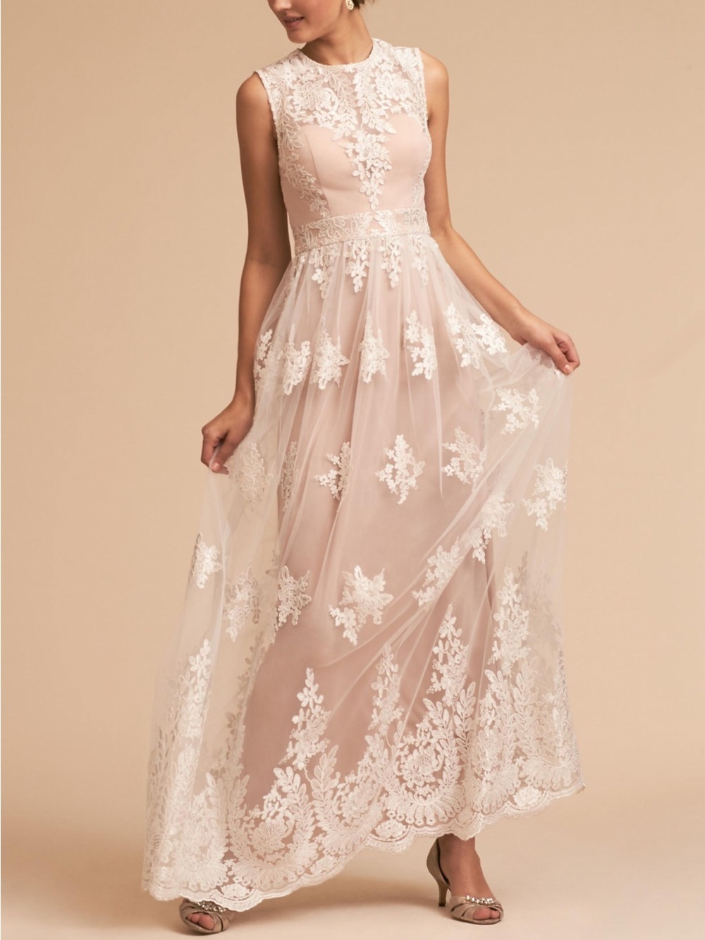 BHLDN wedding gown